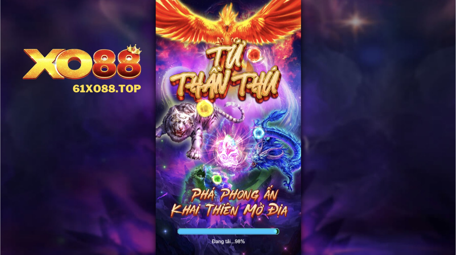 Game slot tứ thần thú tại XO88 Game slot tứ thần thú tại XO88