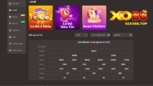 Lô đề XO88 lối chơi đơn giản trả thưởng cao